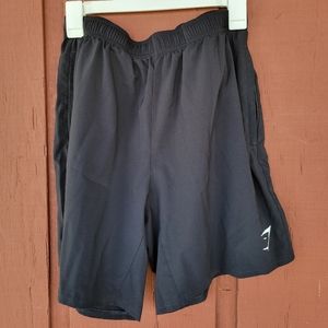 Men's Medium black gymshark shorts